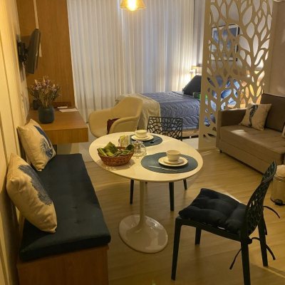 Studio Residencial com 33m², 1 quarto, 1 garagem, no bairro Córrego Grande em Florianópolis