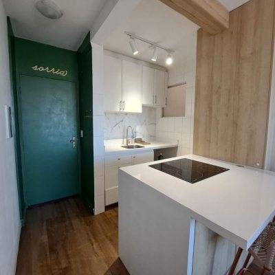Apartamentos com 39m², 1 quarto, 1 garagem, no bairro Barreiros em São José