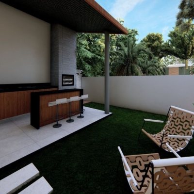 Casa Residencial com 113m², 3 quartos, 2 suítes, 2 garagens, no bairro Ingleses em Floranópolis