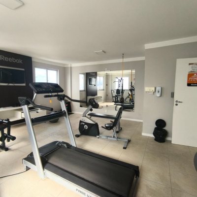 Apartamentos com 61m², 2 quartos, 1 garagem, no bairro Barreiros em São José