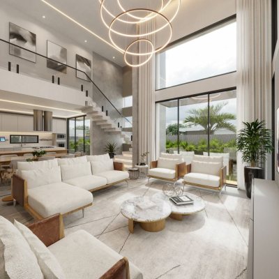 Casa em Condomínio com 281m², 3 quartos, 3 suítes, 2 garagens, no bairro São João Do Rio Vermelho em Florianópolis