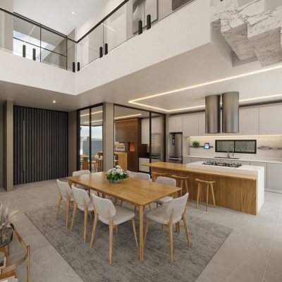 Casa em Condomínio com 281m², 3 quartos, 3 suítes, 2 garagens, no bairro São João Do Rio Vermelho em Florianópolis