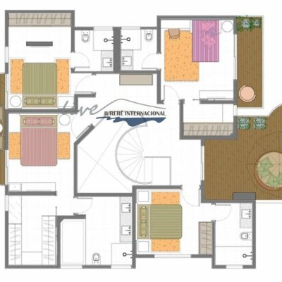 Casa Residencial com 464m², 5 quartos (sendo 4 suítes), 4 garagens, no bairro Jurerê Internacional em Florianópolis