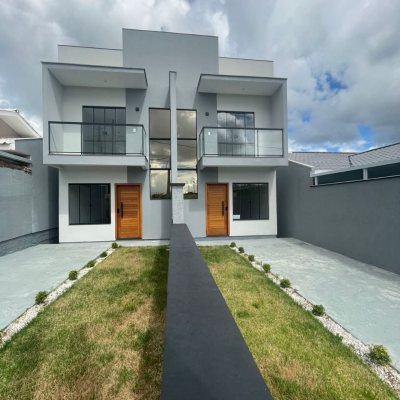 Casa Residencial com 85m², 2 quartos, 2 suítes, 2 garagens, no bairro Bela Vista em Palhoça