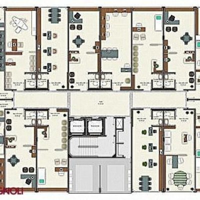 Sala com 37m², 1 garagem, no bairro Itacorubi em Florianópolis