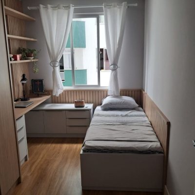 Apartamentos com 63m², 2 quartos, no bairro Praia Comprida em São José