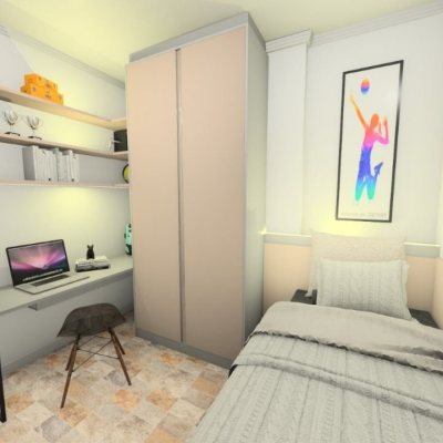 Apartamentos com 76m², 2 quartos, no bairro Centro em Florianópolis