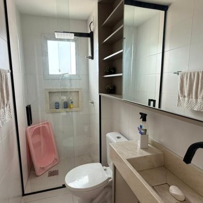 Apartamentos com 63m², 2 quartos (sendo 1 suíte), 1 garagem, no bairro Areias em São José