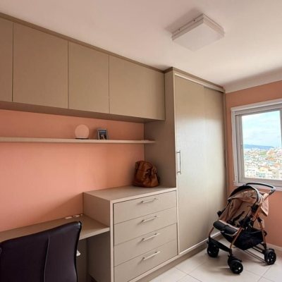 Apartamentos com 63m², 2 quartos (sendo 1 suíte), 1 garagem, no bairro Areias em São José