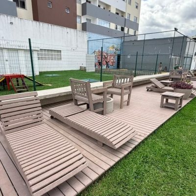 Apartamentos com 63m², 2 quartos (sendo 1 suíte), 1 garagem, no bairro Areias em São José