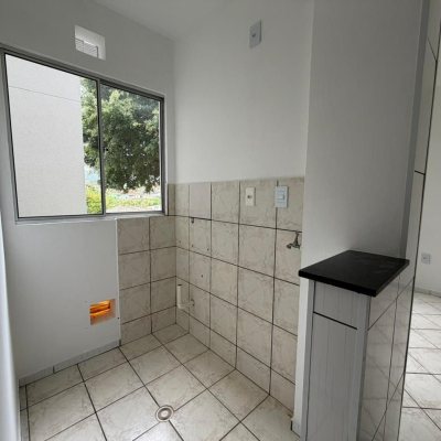 Apartamentos com 46m², 2 quartos, 1 garagem, no bairro Serraria em São José