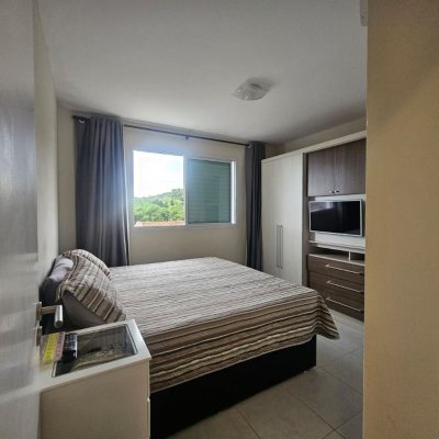 Apartamentos com 88m², 3 quartos (sendo 1 suíte), 2 garagens, no bairro Praia Comprida em São José