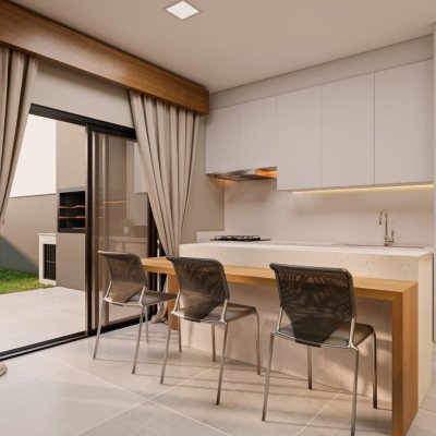 Casa em Condomínio com 115m², 3 quartos (sendo 1 suíte), 1 garagem, no bairro Vargem Do Bom Jesus em Florianópolis