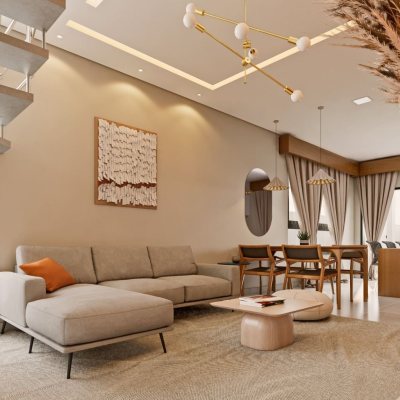 Casa em Condomínio com 115m², 3 quartos (sendo 1 suíte), 1 garagem, no bairro Vargem Do Bom Jesus em Florianópolis