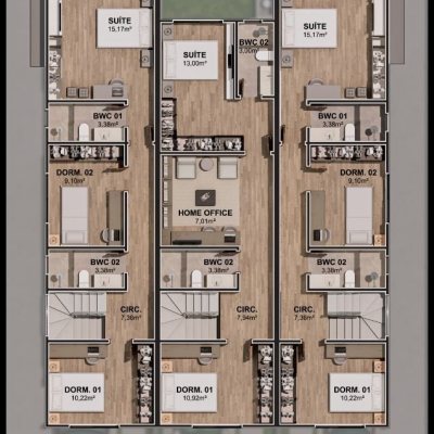 Casa em Condomínio com 115m², 3 quartos (sendo 1 suíte), 1 garagem, no bairro Vargem Do Bom Jesus em Florianópolis
