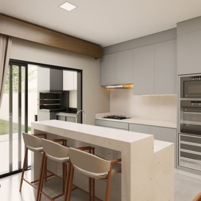 Casa em Condomínio com 108m², 2 quartos (sendo 2 suítes), 1 garagem, no bairro Vargem Do Bom Jesus em Florianópolis