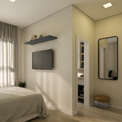 Casa em Condomínio com 108m², 2 quartos (sendo 2 suítes), 1 garagem, no bairro Vargem Do Bom Jesus em Florianópolis