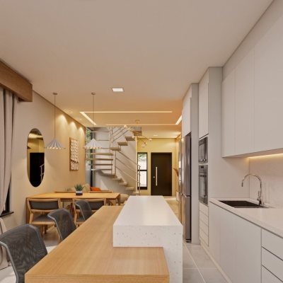 Casa em Condomínio com 115m², 3 quartos (sendo 1 suíte), 1 garagem, no bairro Vargem Do Bom Jesus em Florianópolis