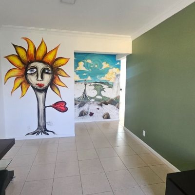 Apartamentos com 53m², 1 quarto, 1 garagem, no bairro Trindade em Florianópolis