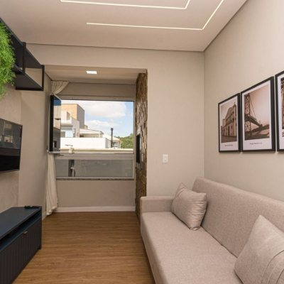 Apartamentos com 55m², 2 quartos, 1 garagem, no bairro Ingleses do Rio Vermelho em Florianópolis