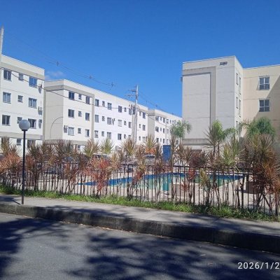 Apartamentos com 43m², 2 quartos, 1 garagem, no bairro Bom Viver em Biguaçu