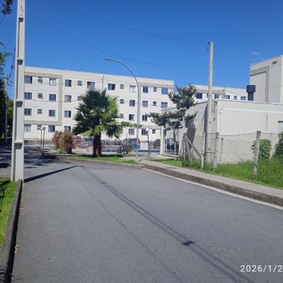 Apartamentos com 43m², 2 quartos, 1 garagem, no bairro Bom Viver em Biguaçu