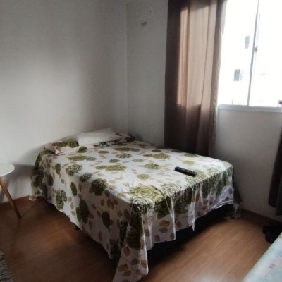 Apartamentos com 43m², 2 quartos, 1 garagem, no bairro Bom Viver em Biguaçu