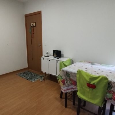 Apartamentos com 43m², 2 quartos, 1 garagem, no bairro Bom Viver em Biguaçu