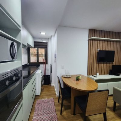 Studio Residencial com 35m², 1 quarto, 1 garagem, no bairro Saco Dos Limões em Florianópolis