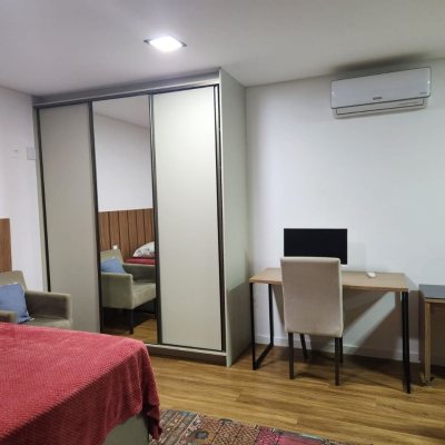 Studio Residencial com 35m², 1 quarto, 1 garagem, no bairro Saco Dos Limões em Florianópolis