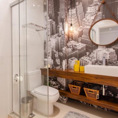 Apartamentos com 46m², 1 quarto, 1 garagem, no bairro Centro em Florianópolis