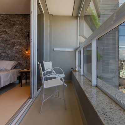 Apartamentos com 46m², 1 quarto, 1 garagem, no bairro Centro em Florianópolis