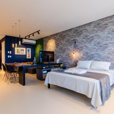 Apartamentos com 46m², 1 quarto, 1 garagem, no bairro Centro em Florianópolis