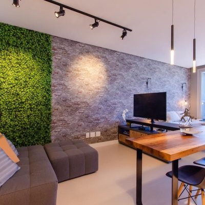 Apartamentos com 46m², 1 quarto, 1 garagem, no bairro Centro em Florianópolis