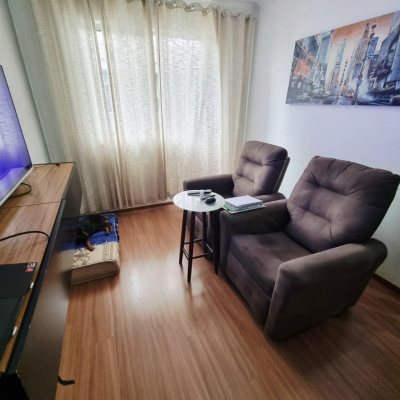 Apartamentos com 46m², 2 quartos, 1 garagem, no bairro Pachecos em Palhoça