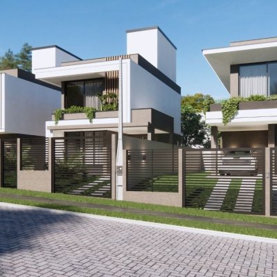 Sobrado Residencial com 110m², 3 quartos, 1 suíte, 2 garagens, no bairro São João Do Rio Vermelho em Florianópolis