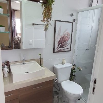 Apartamentos com 64m², 2 quartos (sendo 1 suíte), 2 garagens, no bairro Serraria em São José