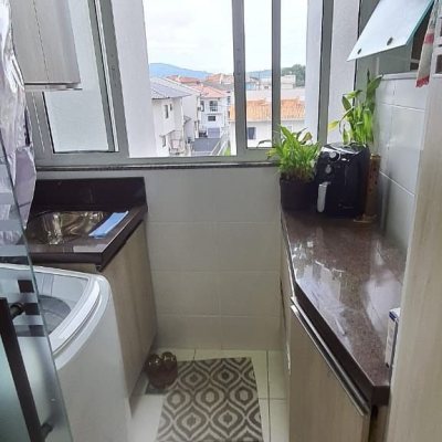 Apartamentos com 64m², 2 quartos (sendo 1 suíte), 2 garagens, no bairro Serraria em São José