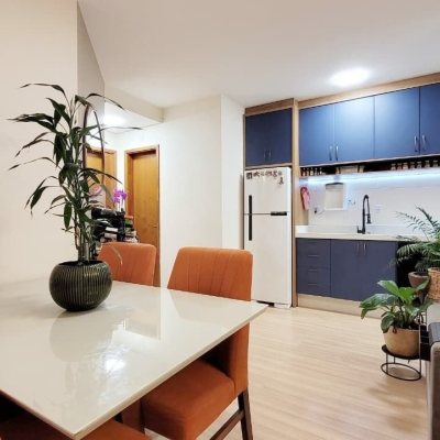 Apartamentos com 63m², 2 quartos, 1 garagem, no bairro Jardim Cidade De Florianópolis em São José