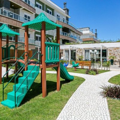 Apartamentos com 51m², 1 quarto, 1 garagem, no bairro Campeche em Florianópolis