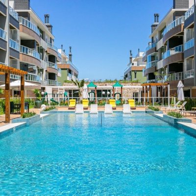 Apartamentos com 51m², 1 quarto, 1 garagem, no bairro Campeche em Florianópolis