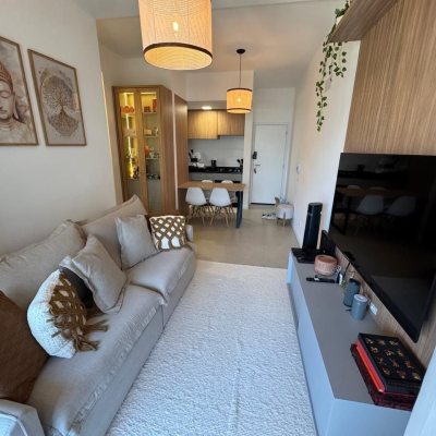 Apartamentos com 51m², 1 quarto, 1 garagem, no bairro Campeche em Florianópolis