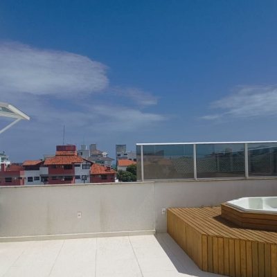 Cobertura com 122m², 2 quartos, 1 suíte, 1 garagem, no bairro Canasvieiras em Florianópolis