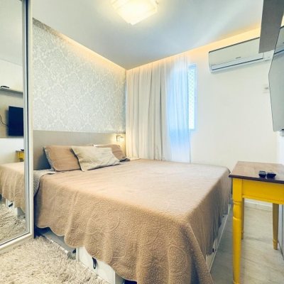 Apartamentos com 57m², 2 quartos, 1 garagem, no bairro Barreiros em São José