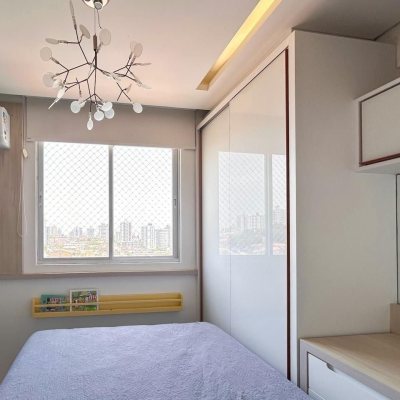 Apartamentos com 57m², 2 quartos, 1 garagem, no bairro Barreiros em São José