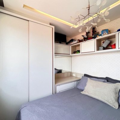 Apartamentos com 57m², 2 quartos, 1 garagem, no bairro Barreiros em São José