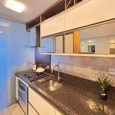 Apartamentos com 57m², 2 quartos, 1 garagem, no bairro Barreiros em São José