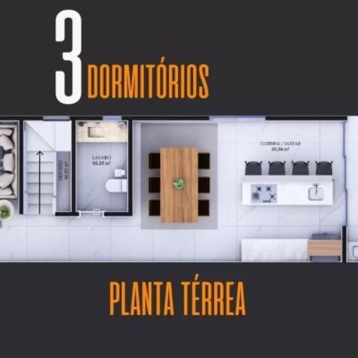 Sobrado Residencial com 210m², 3 quartos, 1 suíte, 2 garagens, no bairro Vargem Do Bom Jesus em Florianópolis