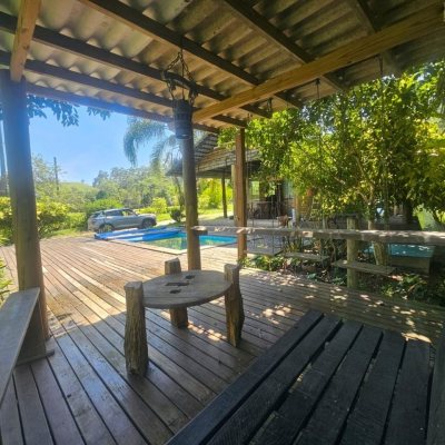 Chacara com 3699m², 2 quartos, no bairro Fazenda De Dentro em Biguaçu