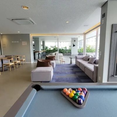 Studio Residencial com 39m², 1 quarto, 1 garagem, no bairro Centro em Florianópolis